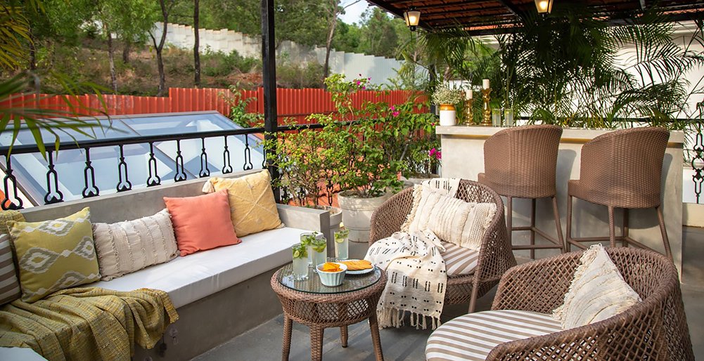 Colina - Villa H - Terrace bar